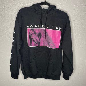 Graphic Band Hoodie - Awaken I am